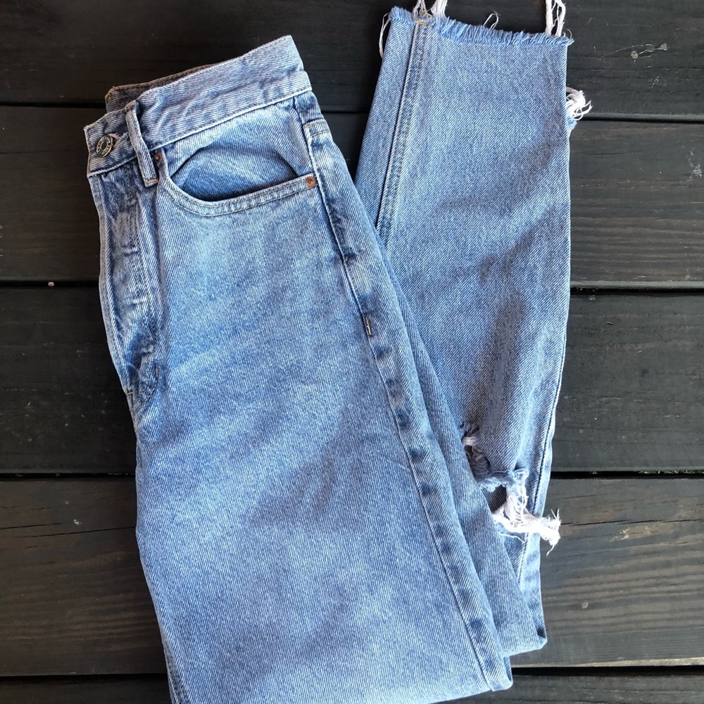 pacsun ultra high rise jeans